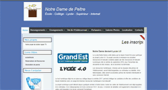 Desktop Screenshot of ndpeltre.net